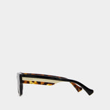 Lunettes De Soleil - Gucci  - Acétate - Noir