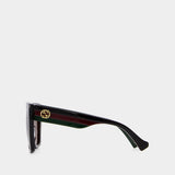 Lunettes De Soleil - Gucci  - Acétate - Marron