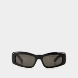 Lunettes De Soleil - Balenciaga - Acétate - Noir/Gris