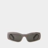 Lunettes De Soleil - Balenciaga - Acétate - Gris