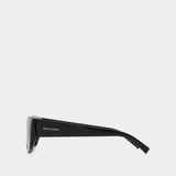 Lunettes De Soleil - Saint Laurent - Acétate - Noir