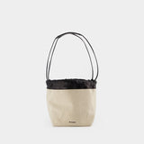 Sac à bandoulière Dumpling - Jil Sander - Cuir - Beige