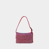 Sac Hobo Vitty Mignon - Benedetta Bruzziches - Strass - Rose