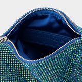 Sac Hobo Ursula - Benedetta Bruzziches - Strass - Bleu
