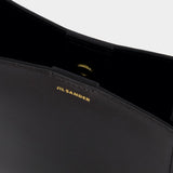 Sac Hobo Tangle - Jil Sander - Cuir - Noir