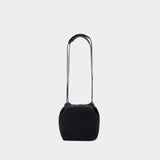 Sac Porté Épaule Dumpling - Jil Sander - Cuir - Noir