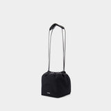 Sac Porté Épaule Dumpling - Jil Sander - Cuir - Noir