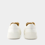 Sneakers - Jil Sander - Cuir - Beige