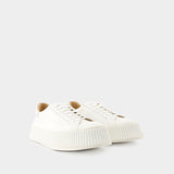 Sneakers - Jil Sander - Cuir - Beige