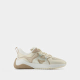 Sneakers H597 - Hogan - Cuir - Beige