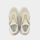 Sneakers H597 - Hogan - Cuir - Beige