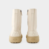 Bottes Winter Gommini - Tod's - Cuir - Blanc