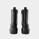 Bottes Gomma Tronchetto - Tod's - Cuir - Noir