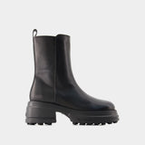 Bottes Gomma Tronchetto - Tod's - Cuir - Noir