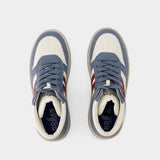 Sneakers H630 - Hogan - Cuir - Bleu