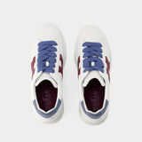 Sneakers Rebel Allacciato - Hogan - Cuir - Blanc