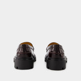 Mocassins Gomma Pesante - Tod's - Cuir - Bordeaux