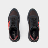 Sneakers Interactive3 - Hogan - Cuir - Noir
