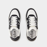 Sneakers H630 Allacciato - Hogan - Cuir - Noir