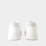 Sneakers H Punzonato - Hogan - Cuir - Blanc