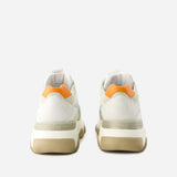 Sneakers Hyperactive - Hogan - Cuir - Gris/Marron