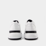 Baskets Interaction Allacciato H Laser en Toile Blanche