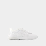 Baskets H597 Allacciato H en Cuir Blanc