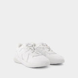 Baskets H597 Allacciato H en Cuir Blanc