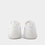Baskets H597 Allacciato H en Cuir Blanc