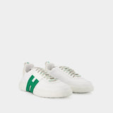 Sneakers 3R - Hogan - Cuir - Bianco