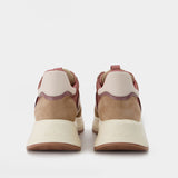 Baskets H585 Allacciato H Onda en Daim Multicolore