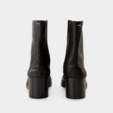 Bottines Tabi H60 - Maison Margiela - Cuir - Noir