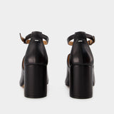 Sandales Hannah - Maison Margiela - Cuir - Noir