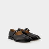 Mary Jane Tabi - Maison Margiela - Cuir - Noir