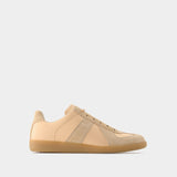 Sneakers Replica en Cuir Beige