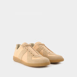 Sneakers Replica en Cuir Beige