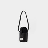 Sac Hobo 5Ac Mini - Maison Margiela - Cuir - Noir