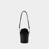 Sac Hobo 5Ac Mini - Maison Margiela - Cuir - Noir