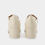 Escarpins Tabi Decolletes H60 - Maison Margiela - Cuir - Blanc