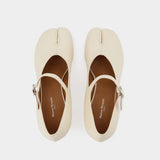 Escarpins Tabi Decolletes H60 - Maison Margiela - Cuir - Blanc