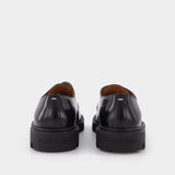 Derbies en Cuir Noir