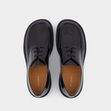 Derbies en Cuir Noir