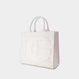 Cabas DG Daily - Dolce&Gabbana - Cuir - Blanc