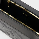 Sac À Bandoulière Dg Logo Camera - Dolce & Gabbana - Cuir - Noir