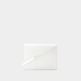 Sac À Bandoulière DG Logo - Dolce&Gabbana - Cuir - Blanc