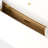 Sac À Bandoulière DG Logo - Dolce&Gabbana - Cuir - Blanc