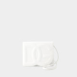 Sac À Bandoulière DG Logo - Dolce&Gabbana - Cuir - Blanc
