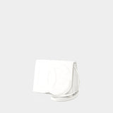 Sac À Bandoulière DG Logo - Dolce&Gabbana - Cuir - Blanc