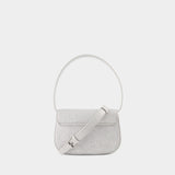 Sac Porté Épaule 1dr - Diesel - Pvc - Pailleté Argent