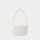 Sac Porté Épaule 1DR M - Diesel - Cuir - Blanc